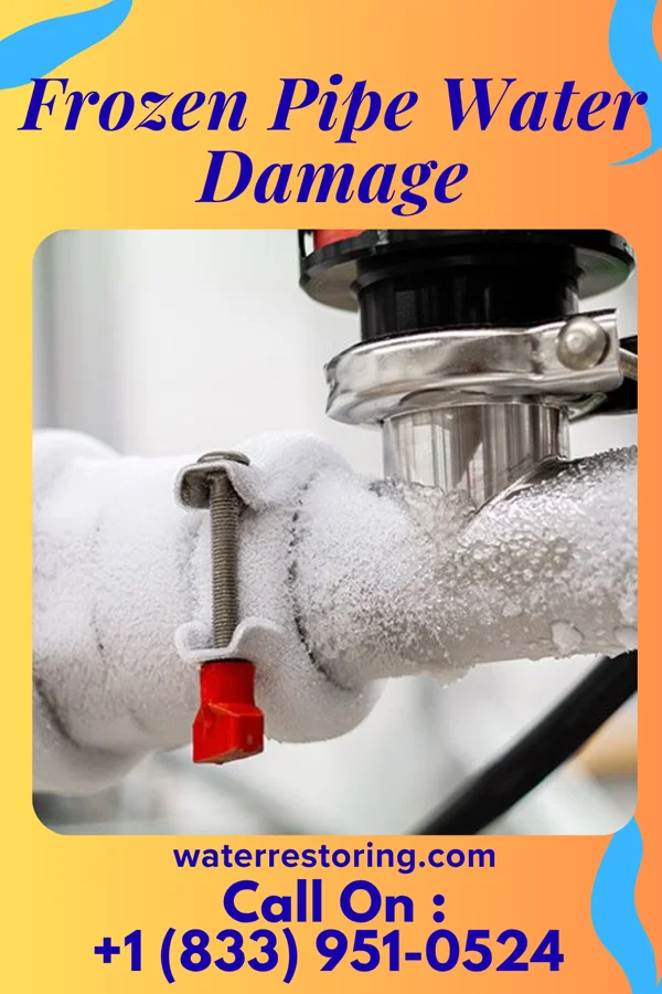 Frozen Pipe Water Damage in Mar-Mac, NC